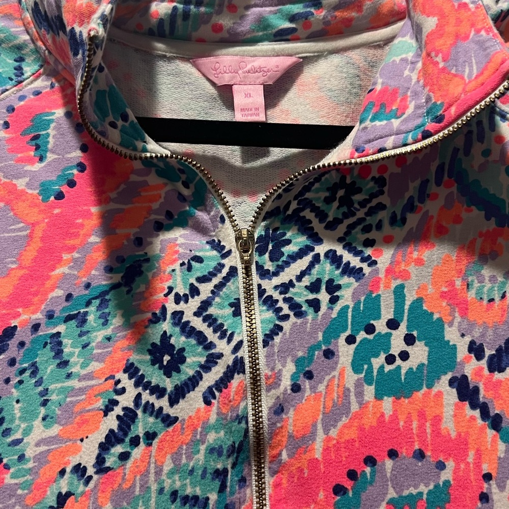 Lilly Pulitzer Multicolor Patterned Hoodie - image 2